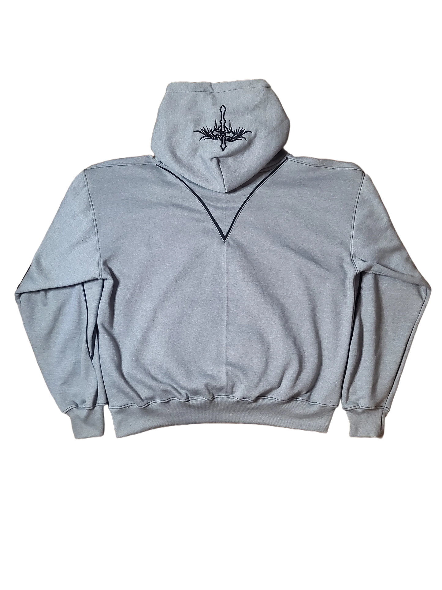 Spirit Flame 'Glass Grey' Hoodie