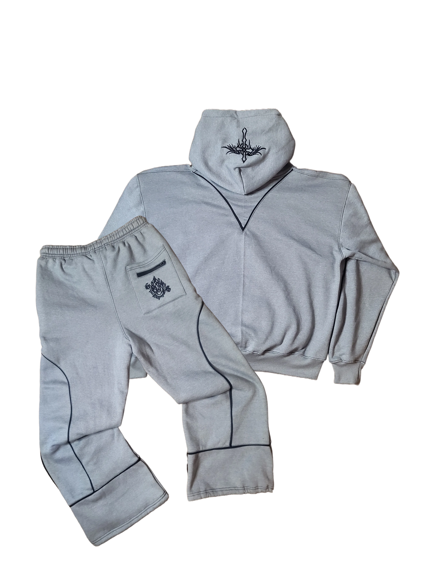 Spirit Flame 'Glass Grey' Tracksuit
