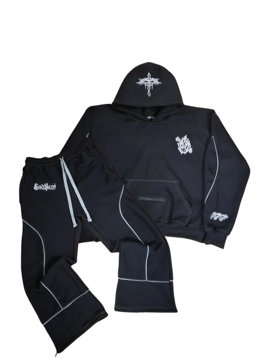 Spirit Flame 'Bullet Black' Tracksuit