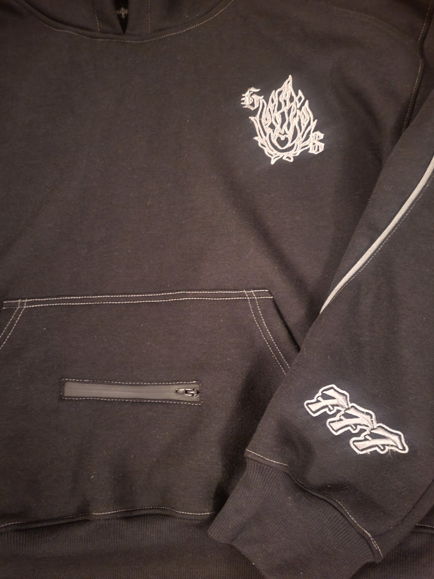 Spirit Flame 'Bullet Black' Hoodie
