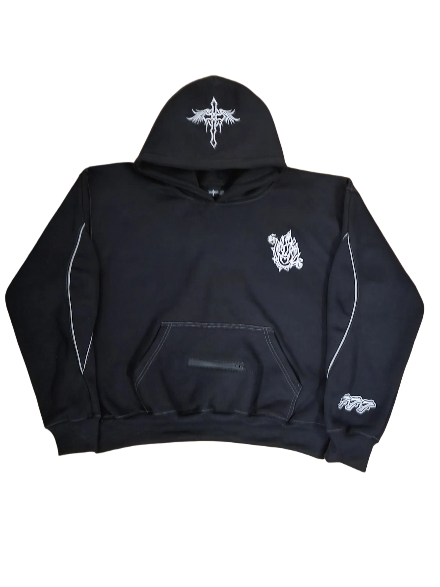 Spirit Flame 'Bullet Black' Hoodie