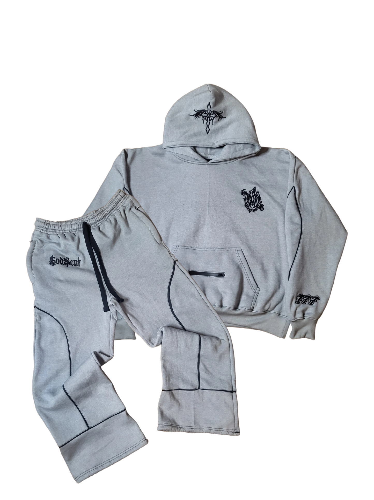 Spirit Flame 'Glass Grey' Tracksuit