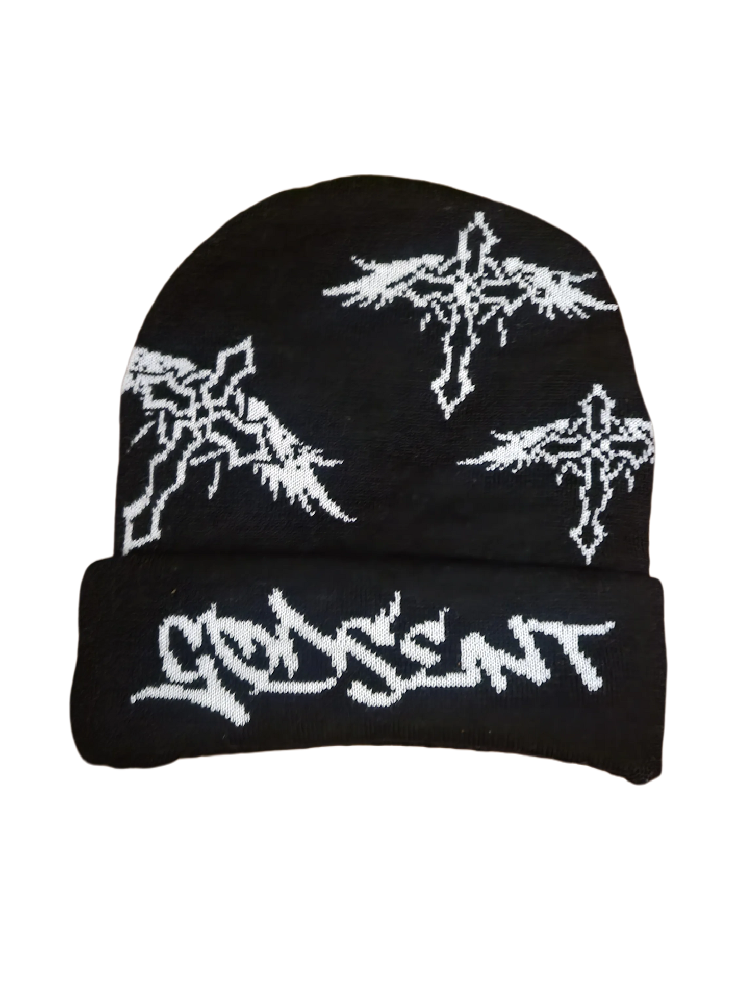 GodSent Satin-lined Cross fold Beanie